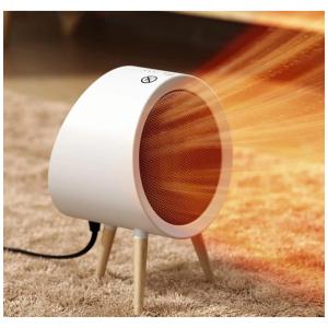 Aquecedor de Cerâmica Elétrico Portátil K, 3 Configurações, 1000W, 110v, GAIATOP K 116, Branco