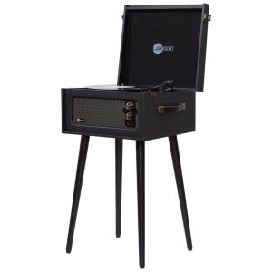 Vitrola, Toca Discos com Plataforma 3 Velocidades, com Bluetooth, sem fio, 78 RPM, ARKROCKET ARK 01 PK, Rosa