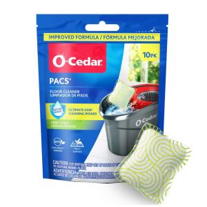 Limpa Piso Feito com Ingredientes Naturais 1 Pacote com 10 Un, O Cedar, Fragrância Citrus