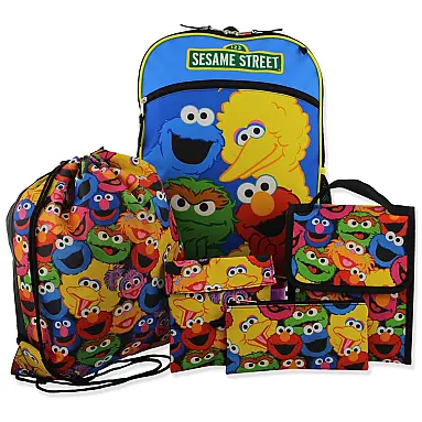 Mochila Escolar Infantil Vila Sésamo