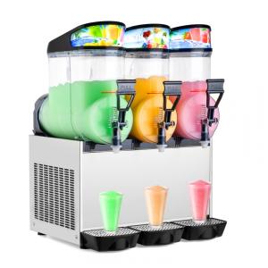 Máquina de Frozen ROVSUN, 45L X 3 Tanques de Slushie, Eficiente em Resfriamento para Casa, Restaurante, Bar e Festas