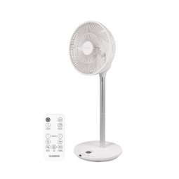 Ventilador de Torre 4 em 1 com 12 Velocidades, Oscilação 360, Motor BLDC Silencioso, Controle Remoto e Altura Ajustável, 110V, CUCKOO