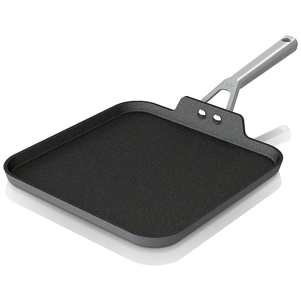 Frigideira Antiaderente Quadrada em Aço Anodizado, Ninja C30628 Foodi