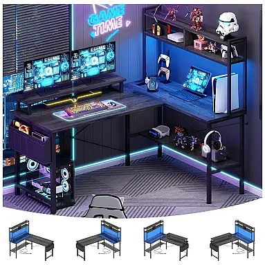 Mesa Gamer em L Aheaplus