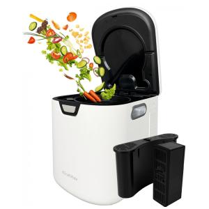 Composteira Elétrica de Cozinha aGratHav 4L Branco 3 Modos Auto-Limpeza 110-220V