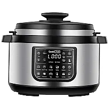 Panela de Pressão Elétrica 12 em 1 Programável com Painel Digital, 1300W, 110v, GEEK CHEF GP80 Plus, Palha
