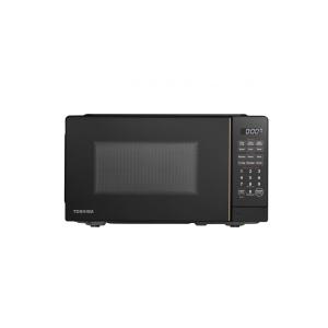 Forno Micro-ondas TOSHIBA Pequeno com 11 Níveis de Potência, ChefDefrost, Modo Eco com Som Ligado/Desligado, 19,82 litros, 700W, Preto