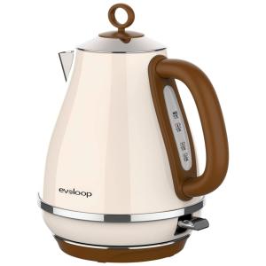 Chaleira Elétrica 1,7L com Desligamento Automático, 110V 1500W, Evoloop, Branca