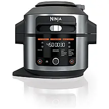 Panela de Pressão Elétrica 14 em 1 Automática 6L com Painel de Controle Digital, 1460W, 110v, NINJA OL501, Cinza
