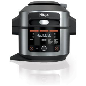 Panela de Pressão Elétrica 14 em 1 Automática 6L com Painel de Controle Digital, 1460W, 110v, NINJA OL501, Cinza
