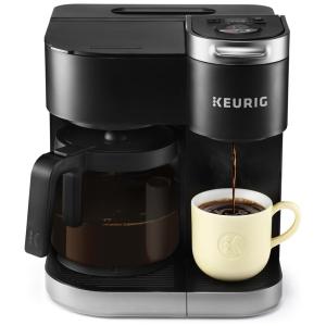 Cafeteira Elétrica Keurig K Duo, 12 Xícaras, Preto 110V