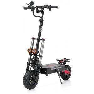 Patinete Elétrico para Adultos com Alcance 140km e Peso 200kg, 5600W, LAOTIE Ti30, Preto