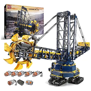 Kit de Construção Escavadeira de