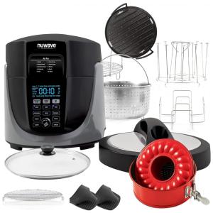 Fritadeira Elétrica Air Fryer 4L, com Painel de Controle Digital, 1500W, 110v, NUWAVE 33817, Preto