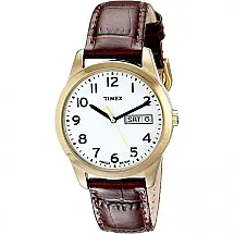 Timex Street Sport Relógio Masculino Analógico com Pulseira de Couro, Modelo T2N105