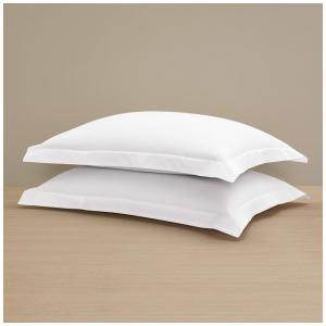 Conjunto de Fronhas de Cetim, Tamanho Padrão, 2Un, Fronhas de Luxo Totalmente Macias, Sedosas e Brilhantes, H by Frette, Branca