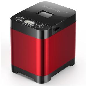 Panificadora 13 Configurações, até 700g, Aço Inoxidável, ELEMORE HOME, Vermelho