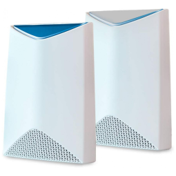 Orbi Pro Wi Fi Tri Band Roteador velocidade 3Gbps até 25 aparelhos área 464 m2, NETGEAR SRK60 100NAS, Branco