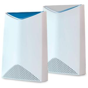Orbi Pro Wi Fi Tri Band Roteador velocidade 3Gbps até 25 aparelhos área 464 m2, NETGEAR SRK60 100NAS, Branco