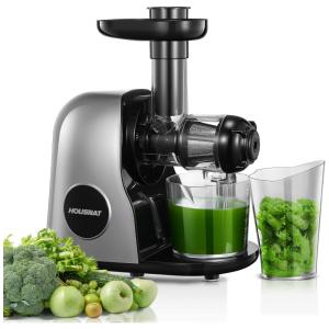 Centrífuga de Frutas com Motor Silencioso e Fácil Limpeza, 110v, HOUSNAT, Cinza