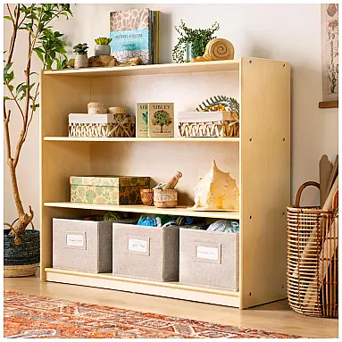 Estante baixa Guidecraft EdQ 3-Shelf