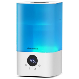 Umidificador Ultrassônico Portátil 2.5L até 12H, Área até 2 m2, 110v, AROMACARE 22601, Branco