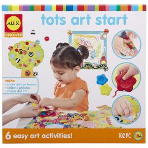 Discover Kit de Arte Desenvolve a Criatividade para Crianças a Partir de 2 Anos, ALEX TOYS 1851, Laranja