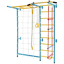 Costzon 7 em 1 Brinquedos de Escalada para Crianças, Ginásio Interno para Exercício, Conjunto de Parede com Escada de Parede
