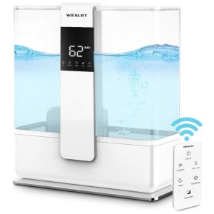 Umidificador Inteligente com Controle de Voz via Alexa e Wi Fi, Faz 5000ml, 24hrs, WIEKURT AMH904origin, Branco