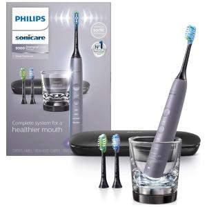 DiamondClean Escova de Dentes Elétrica, Smart, recarregável, 1 unidade, cinza, PHILIPS SONICARE HX9903, 41, Cinza