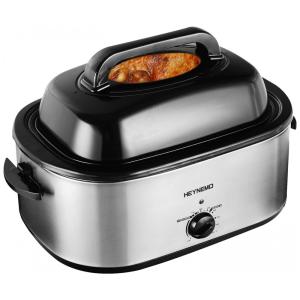 Panela Elétrica 26 Litros em Aço Inoxidável com Tampa Visível, 110V 1450W, Kiss the Water, Branca