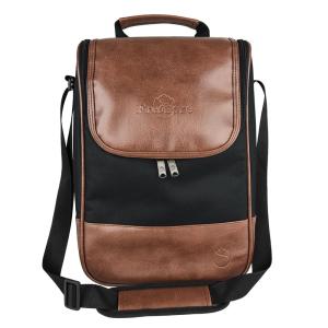 ehore Bolsa Térmica Para Transporte de Vinhos até 2 Garrafas, FRESHORE FR WB60203, Preto