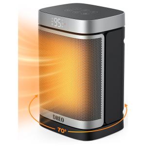 Aquecedor Elétrico Portátil Silencioso e com Aquecimento Rápido, 1500W, 110v, DREO DR HSH004 G