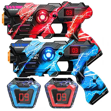 Conjunto de Pistola de Brinquedo