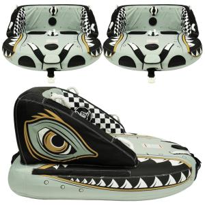 Boia Rebocável Aquática South Bay Lake Life para 2 Pessoas, Cinza