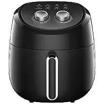 AirFryer Fritadeira Elétrica 4L de Capacidade 8 Funções com Painel de Controle Digital, 110v, ALLCOOL, Preto