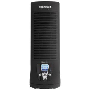 Mini Ventilador de Mesa Silencioso com 4 Velocidades, Honeywell HTF210BC, 110V, Preto