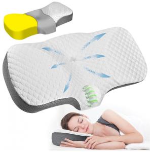 BEYAHELA Travesseiro Ortopédico para Cervical com Memória Ergonômica 68 x , 1 UN