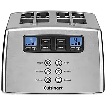 Torradeira, 4 fatias, Escovada, CUISINART CPT 440C, Prateado