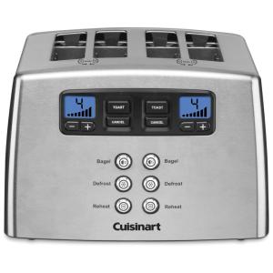 Torradeira, 4 fatias, Escovada, CUISINART CPT 440C, Prateado