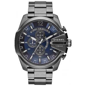 Relógio Masculino Mega Chief Cronógrafo de Quartzo, DIESEL DZ4329, Cinza