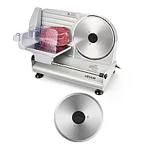 Fatiador Elétrico de Carne VEVOR SL-5239M12C 2 Lâminas Inox Espessura Ajustável 200W 110V