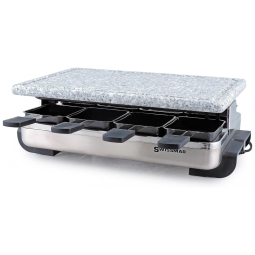 Churrasqueira Elétrica com Tampo de Pedra de Granito 1200W, 110v, SWISSMAR KF 77081, Cinza