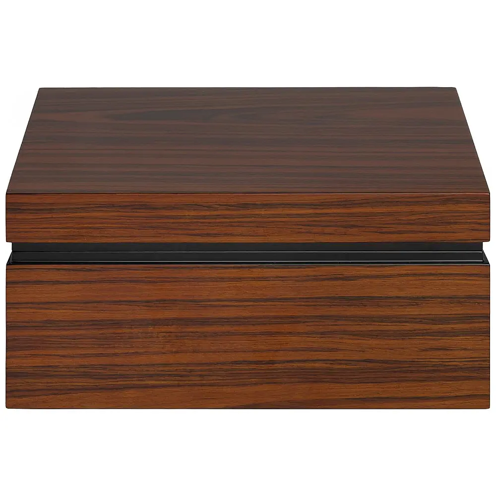 Humidor Desktop Dane Médio Madeira Rosewood Capacidade 56-100 Charutos Cedro Espanhol — foto 2