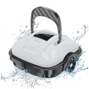 Robô Limpador de Piscina com bateria até 1,3H e Sucção Forte, WYBOT WY1102 Max, Branco