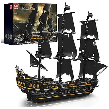 Kit de Construção Navio Pirata