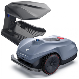 Neomow X SE Robô Cortador de Grama Sem Fio Perimetral para 3000 m² HOOKII Cinza 3D LiDAR SLAM+Visão 4G App Controle