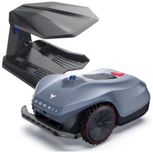 Neomow X SE Robô Cortador de Grama Sem Fio Perimetral para 3000 m² HOOKII Cinza 3D LiDAR SLAM+Visão 4G App Controle