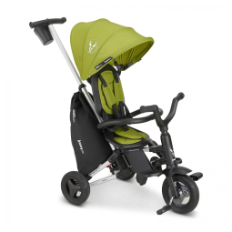 Triciclo Infantil para Passeio com Assento Ajustável 8 Estágios, Idade Recomendada 0,6 a 6 Anos, Joovy, Verde