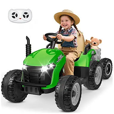 Trator Infantil Elétrico ANPABO Verde